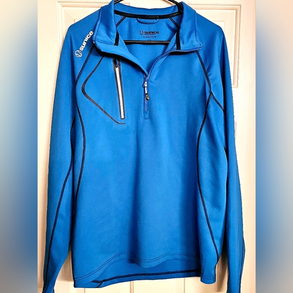 Sunice Allendale Men's Half-Zip Performace  Pullover, Thermal Protection, Size L - Picture 2 of 4
